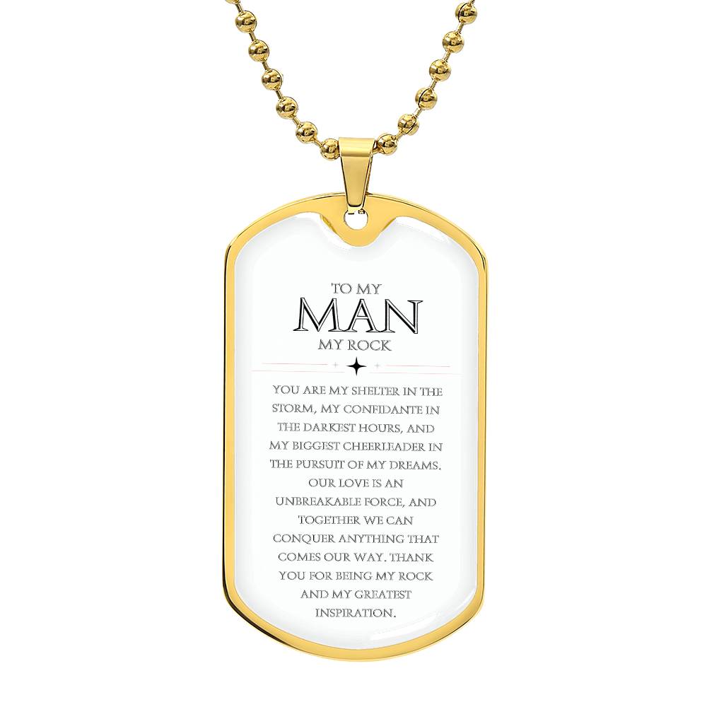 Dog Tag Necklace For Him